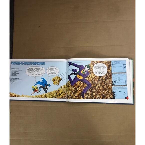 DC Super Heroes Super Healthy Cookbook Publisher Misprint Anomaly Vintage Gift - Picture 9 of 13